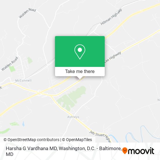 Harsha G Vardhana MD map