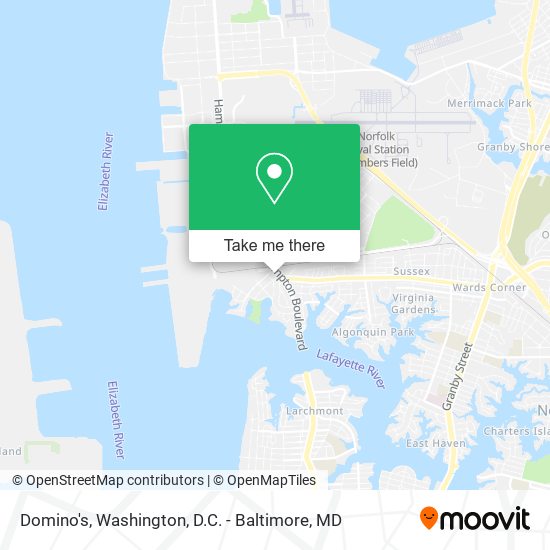 Mapa de Domino's