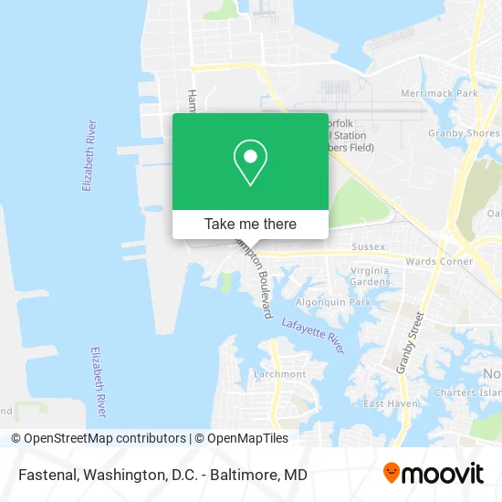Fastenal map