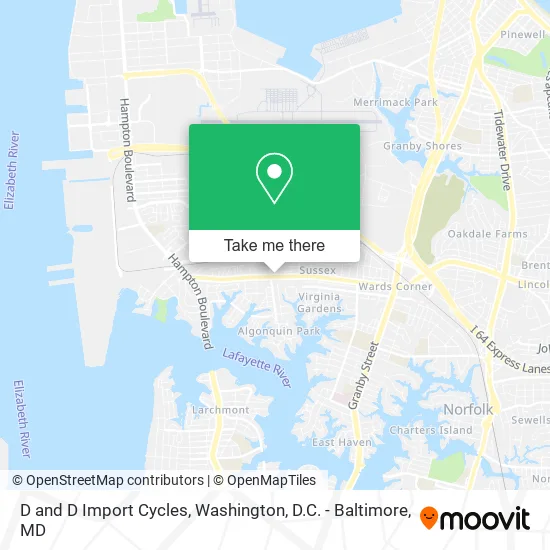 D and D Import Cycles map