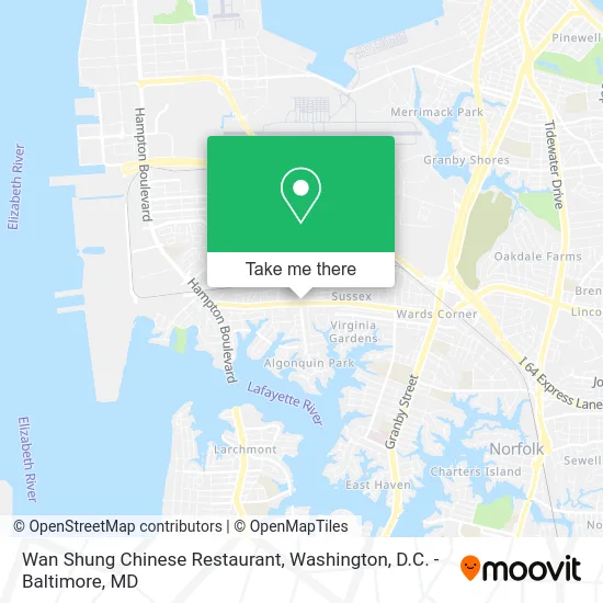 Wan Shung Chinese Restaurant map