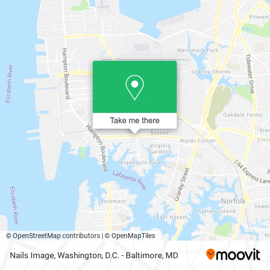 Nails Image map