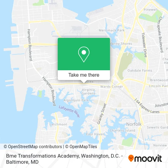 Bme Transformations Academy map