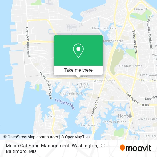 Music Cat Song Management map