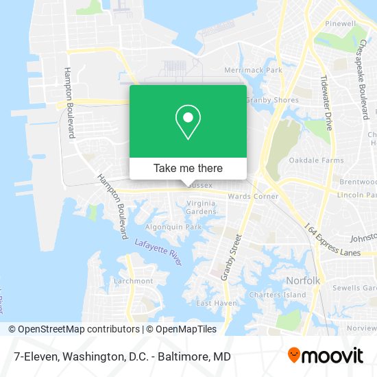 7-Eleven map