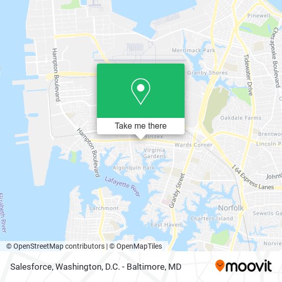 Mapa de Salesforce