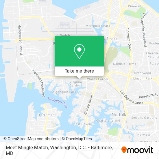 Meet Mingle Match map