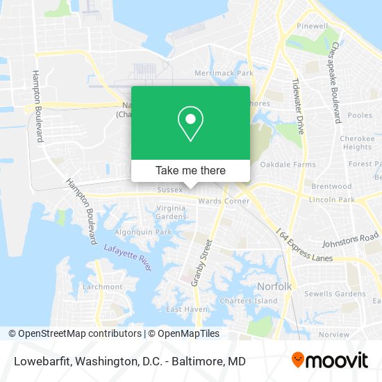 Mapa de Lowebarfit