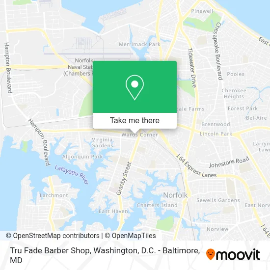 Tru Fade Barber Shop map