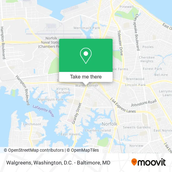 Walgreens map