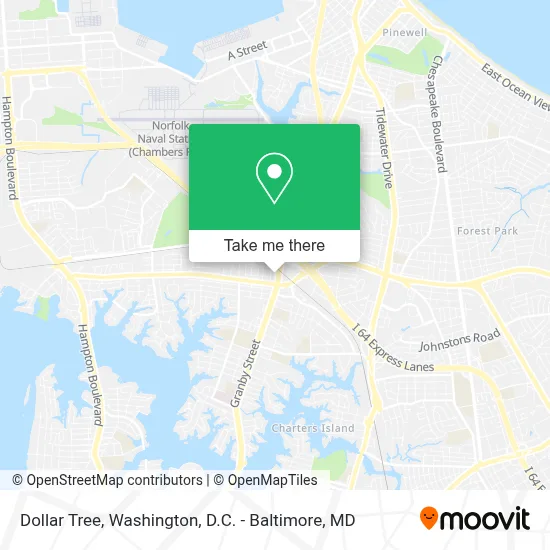 Dollar Tree map