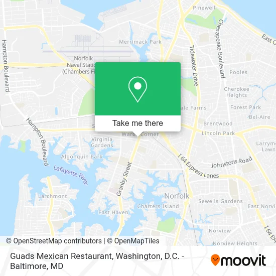 Guads Mexican Restaurant map