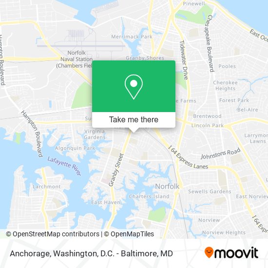 Anchorage map