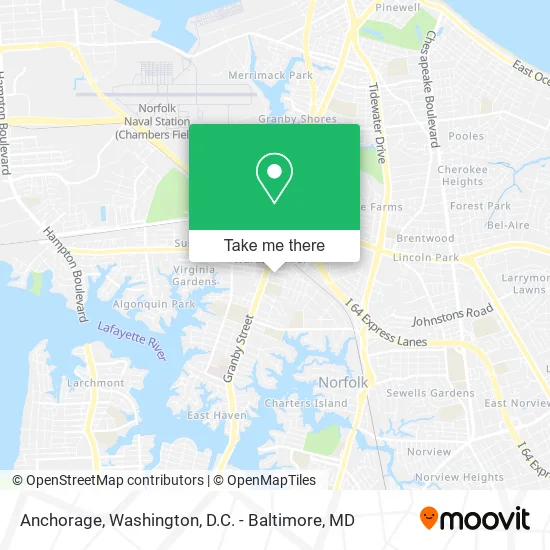 Anchorage map