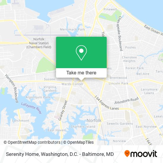 Serenity Home map