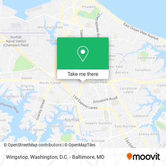 Wingstop map