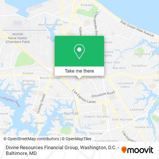Mapa de Divine Resources Financial Group