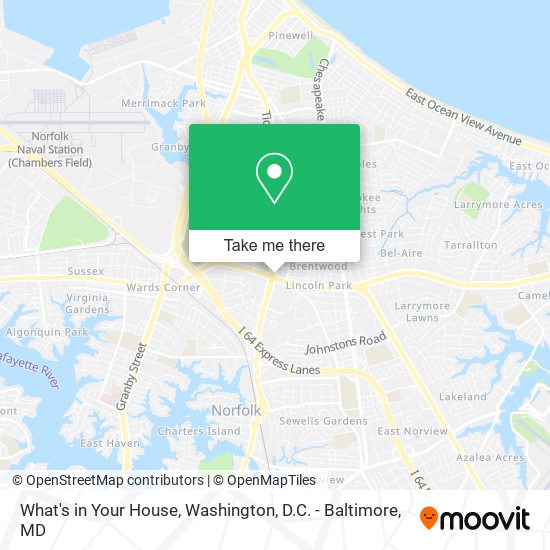 Mapa de What's in Your House