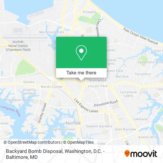 Mapa de Backyard Bomb Disposal