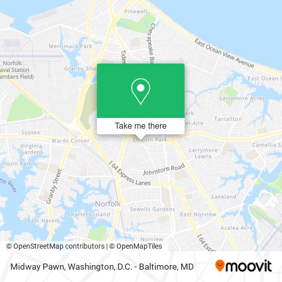 Mapa de Midway Pawn