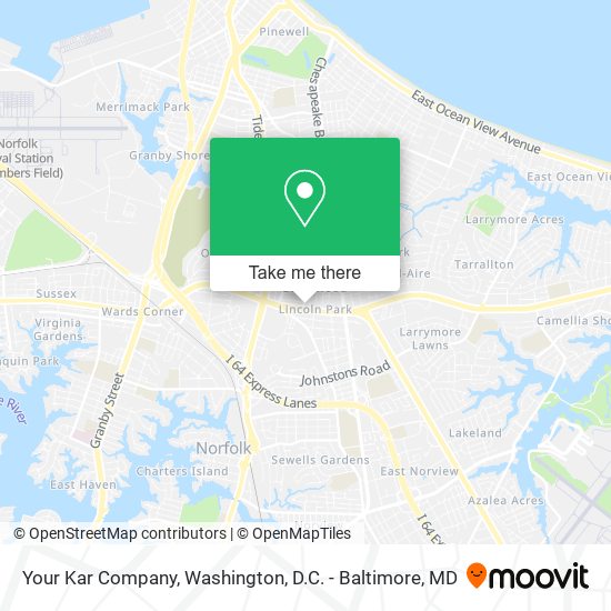 Mapa de Your Kar Company