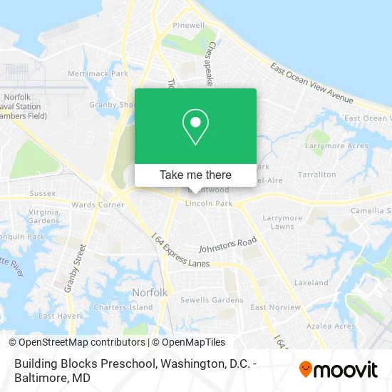 Mapa de Building Blocks Preschool