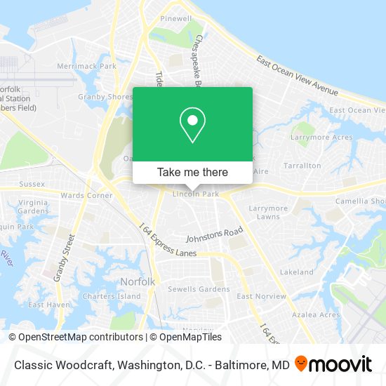 Classic Woodcraft map