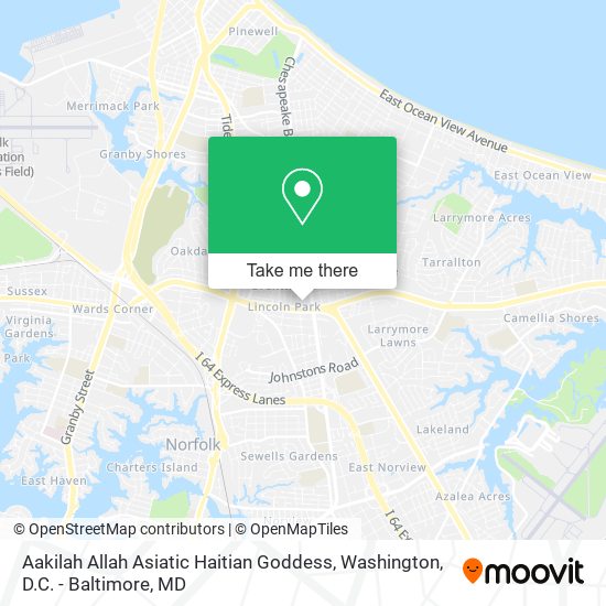 Mapa de Aakilah Allah Asiatic Haitian Goddess