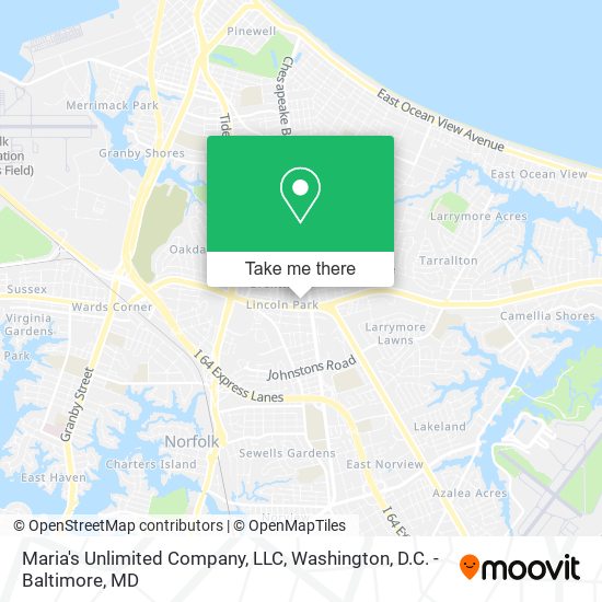 Maria's Unlimited Company, LLC map