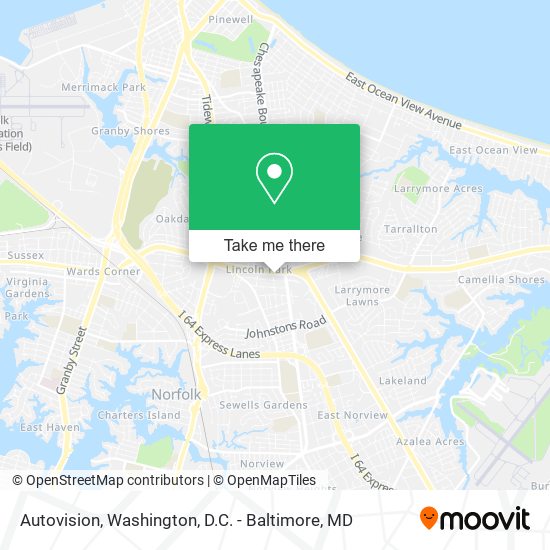 Autovision map