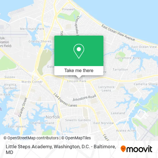 Little Steps Academy map