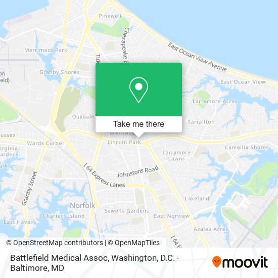 Battlefield Medical Assoc map