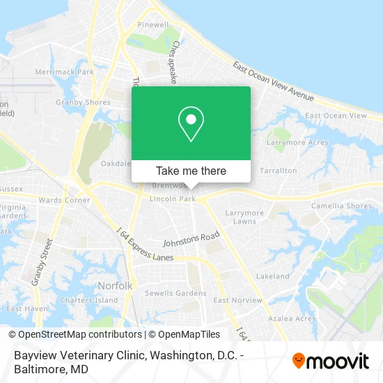 Bayview Veterinary Clinic map