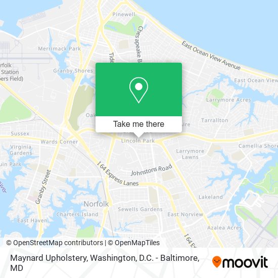 Maynard Upholstery map