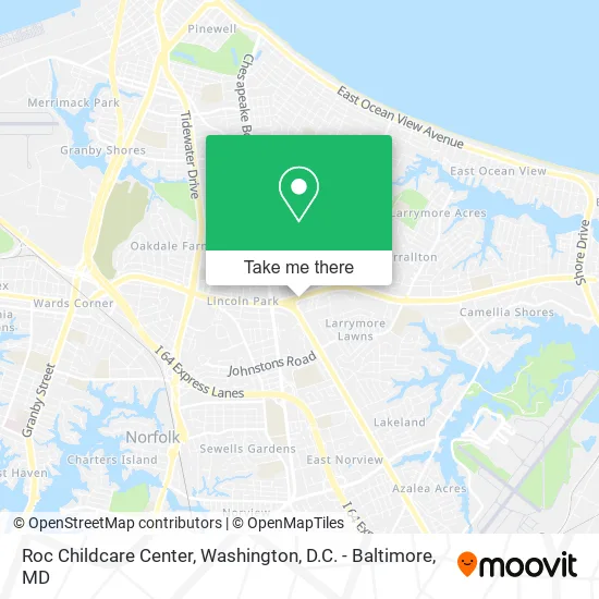 Roc Childcare Center map