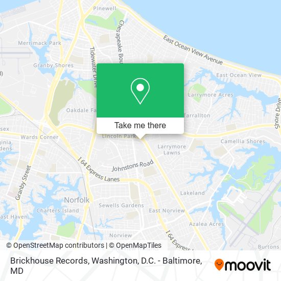 Brickhouse Records map