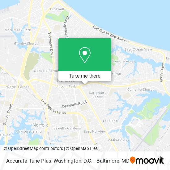 Mapa de Accurate-Tune Plus