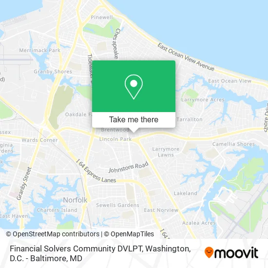 Financial Solvers Community DVLPT map