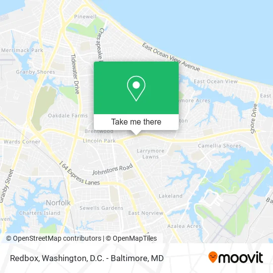 Redbox map