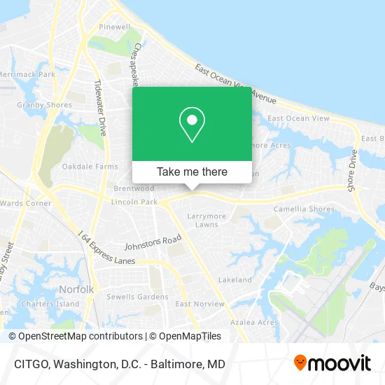 CITGO map