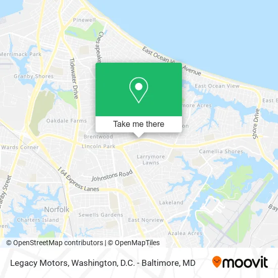 Legacy Motors map