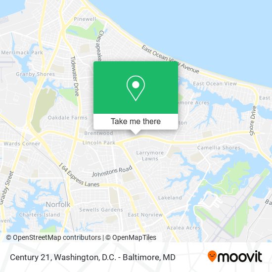 Century 21 map