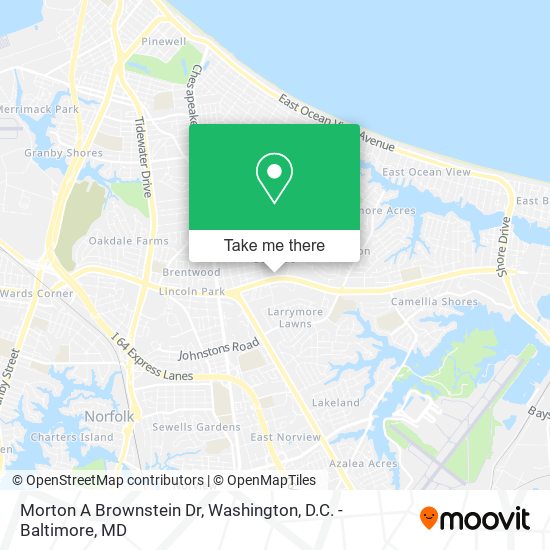 Morton A Brownstein Dr map