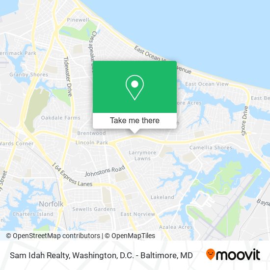 Sam Idah Realty map