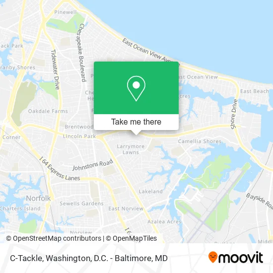 C-Tackle map