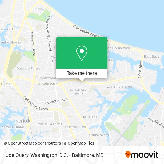 Mapa de Joe Query