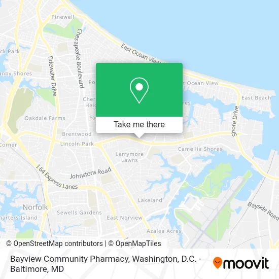 Bayview Community Pharmacy map