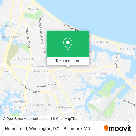 Homesmart map