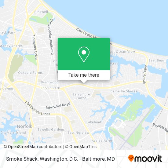 Mapa de Smoke Shack