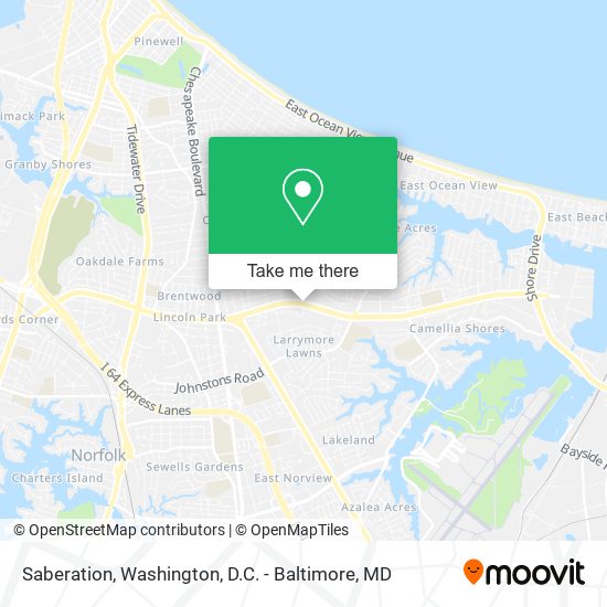 Saberation map